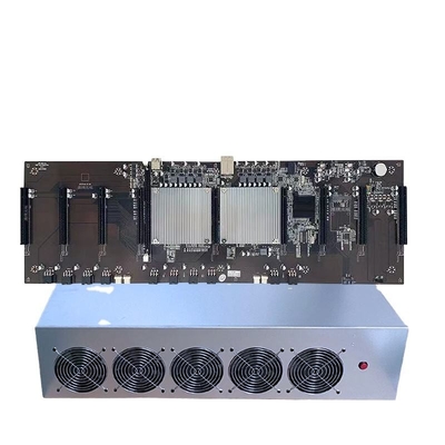 3060 alimentazione elettrica della cassa 2000W del computer dell'impianto di perforazione X79 di estrazione mineraria della carta grafica 9 GPU
