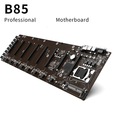Scheda madre estraente 8 GPU B85 Riserless PCIEx16 di Intel B85 Ethereum
